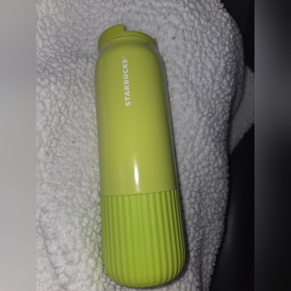 Starbucks Lime Green Tumbler